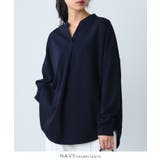 大人の抜け感。梨地スキッパーブラウス ブラウス シャツ | HAPPY急便 by VERITA.JP | 詳細画像9 