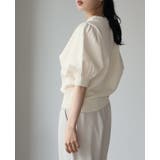 大人可愛いボリューム袖。パフスリーブ半袖ニットトップス ニット セーター | HAPPY急便 by VERITA.JP | 詳細画像10