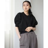 大人可愛いボリューム袖。パフスリーブ半袖ニットトップス ニット セーター | HAPPY急便 by VERITA.JP | 詳細画像15