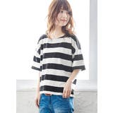 ラフに、可愛く。定番、太ボーダープルオーバー tシャツ ボーダー | HAPPY急便 by VERITA.JP | 詳細画像14 