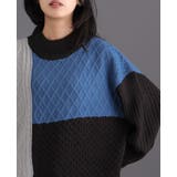 角度で異なる大人の差し色。パネル切替サイドボタンニット セーター ニット | HAPPY急便 by VERITA.JP | 詳細画像7 