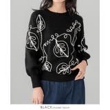 ラインで描く、華やぎニット。コード刺繍ニット ニット セーター | HAPPY急便 by VERITA.JP | 詳細画像12 