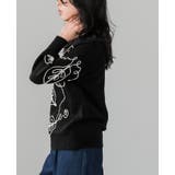 ラインで描く、華やぎニット。コード刺繍ニット ニット セーター | HAPPY急便 by VERITA.JP | 詳細画像14 