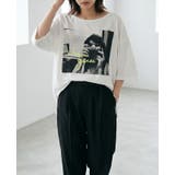 こなれ感を演出する大人プリント。フォトプリントプルオーバー tシャツ Tシャツ | HAPPY急便 by VERITA.JP | 詳細画像13