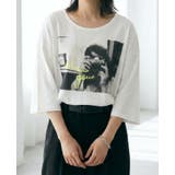 こなれ感を演出する大人プリント。フォトプリントプルオーバー tシャツ Tシャツ | HAPPY急便 by VERITA.JP | 詳細画像15