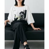 こなれ感を演出する大人プリント。フォトプリントプルオーバー tシャツ Tシャツ | HAPPY急便 by VERITA.JP | 詳細画像16