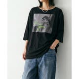 こなれ感を演出する大人プリント。フォトプリントプルオーバー tシャツ Tシャツ | HAPPY急便 by VERITA.JP | 詳細画像6