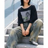 こなれ感を演出する大人プリント。フォトプリントプルオーバー tシャツ Tシャツ | HAPPY急便 by VERITA.JP | 詳細画像7