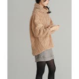 触れたくなるような柔らかさに夢中。ケーブルボアプルオーバー ボア トップス | HAPPY急便 by VERITA.JP | 詳細画像13