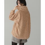 触れたくなるような柔らかさに夢中。ケーブルボアプルオーバー ボア トップス | HAPPY急便 by VERITA.JP | 詳細画像14