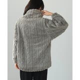 触れたくなるような柔らかさに夢中。ケーブルボアプルオーバー ボア トップス | HAPPY急便 by VERITA.JP | 詳細画像8