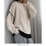 大人のカラーバランス。配色オーバーサイズニット セーター ニット | HAPPY急便 by VERITA.JP | 詳細画像11 