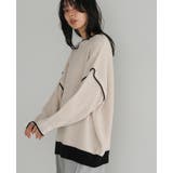 大人のカラーバランス。配色オーバーサイズニット セーター ニット | HAPPY急便 by VERITA.JP | 詳細画像12 