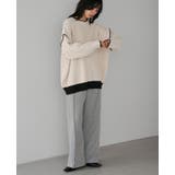 大人のカラーバランス。配色オーバーサイズニット セーター ニット | HAPPY急便 by VERITA.JP | 詳細画像13 