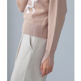 女性らしいロゴの提案。膨れジャガードロゴ入りニット ニット セーター | HAPPY急便 by VERITA.JP | 詳細画像18