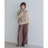 今っぽさをネックで表現。配色ハーフジップニット ニット セーター | HAPPY急便 by VERITA.JP | 詳細画像10 