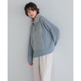 今っぽさをネックで表現。配色ハーフジップニット ニット セーター | HAPPY急便 by VERITA.JP | 詳細画像16 