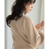 思わず触れたくなる柔らかさ。もちもち柄編みパフ袖ニット ニット セーター | HAPPY急便 by VERITA.JP | 詳細画像15 