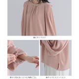 大人の華やかブラウス。パールタックブラウス ブラウス シャツ | HAPPY急便 by VERITA.JP | 詳細画像20
