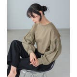 シンプル×立体袖で大人の甘さを。パフスリーブ切替トップス 接触冷感 UV | HAPPY急便 by VERITA.JP | 詳細画像11 