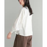 シンプル×立体袖で大人の甘さを。パフスリーブ切替トップス 接触冷感 UV | HAPPY急便 by VERITA.JP | 詳細画像7 