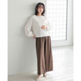 シンプル×立体袖で大人の甘さを。パフスリーブ切替トップス 接触冷感 UV | HAPPY急便 by VERITA.JP | 詳細画像8 