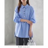 ボタンで魅せる、大人の抜け感ブラウス。多ボタン七分袖ブラウス シャツ パフスリー… | HAPPY急便 by VERITA.JP | 詳細画像10