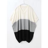 ブラック | ストレスフリーな優しい着心地。ドルマンニットソートップス ニット vネック | HAPPY急便 by VERITA.JP