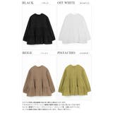 綿100%の大人可愛いデザイン。ティアードブラウス ブラウス 春ブラウス | HAPPY急便 by VERITA.JP | 詳細画像9