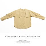 動くたびに揺れるシルエットが美しい。レイヤード風ブラウス ブラウス シャツ | HAPPY急便 by VERITA.JP | 詳細画像5