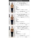 デザイン性の高い1枚。異素材切替配色ニット ニット セーター | HAPPY急便 by VERITA.JP | 詳細画像5