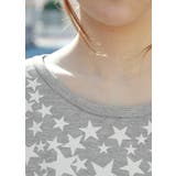 胸元で星を輝かせて。アシンメトリー 星プリント Tシャツ | HAPPY急便 by VERITA.JP | 詳細画像8 