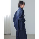 着るたびに、こなれ感。オーバーデニムシャツ 長袖シャツ 綿100％ | HAPPY急便 by VERITA.JP | 詳細画像7 
