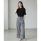 揃えておきたい万能アイテム。2×2リブ プチハイネック半袖Tシャツ tシャツ | HAPPY急便 by VERITA.JP | 詳細画像13