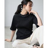 揃えておきたい万能アイテム。2×2リブ プチハイネック半袖Tシャツ tシャツ | HAPPY急便 by VERITA.JP | 詳細画像16