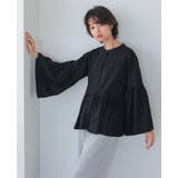 着心地ときちんとを叶える1枚。ペプラムギャザーブラウス風カットソー カットソー … | HAPPY急便 by VERITA.JP | 詳細画像11 