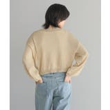 華のある日常の装い。スパンコールメッシュ ドロストニット ニット | HAPPY急便 by VERITA.JP | 詳細画像7
