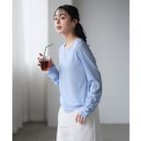 着回しできるシンプルアイテム。袖シャーリングトップス カットソー tシャツ | HAPPY急便 by VERITA.JP | 詳細画像7