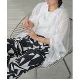 上品な大人の透け感。シアードルマンシャツ ブラウス シャツ | HAPPY急便 by VERITA.JP | 詳細画像14