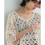 涼やかで華やか、どちらも叶う一枚。かぎ針プルオーバー レース 綿100％ | HAPPY急便 by VERITA.JP | 詳細画像13 