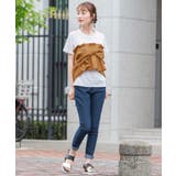 女らしいメリハリをつくる。ビスチェドッキングTシャツ tシャツ カットソー | HAPPY急便 by VERITA.JP | 詳細画像22