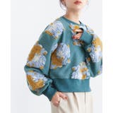 映える、華やかトップス。花柄ジャガードボアショートプル プルオーバー トップス | HAPPY急便 by VERITA.JP | 詳細画像11