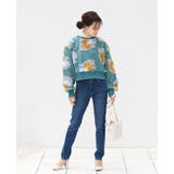 映える、華やかトップス。花柄ジャガードボアショートプル プルオーバー トップス | HAPPY急便 by VERITA.JP | 詳細画像13