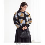 映える、華やかトップス。花柄ジャガードボアショートプル プルオーバー トップス | HAPPY急便 by VERITA.JP | 詳細画像15