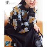 映える、華やかトップス。花柄ジャガードボアショートプル プルオーバー トップス | HAPPY急便 by VERITA.JP | 詳細画像1