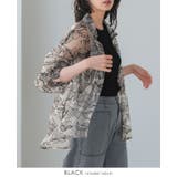 花と透け感、心地よく重ねて。チュール花柄刺繍オーバーサイズシャツ ブラウス 刺繍 | HAPPY急便 by VERITA.JP | 詳細画像15 