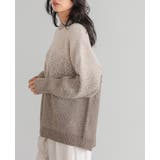 控えめラメで上品な大人style。グラデーションラメ クルーネックニット ニット | HAPPY急便 by VERITA.JP | 詳細画像15 