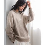 控えめラメで上品な大人style。グラデーションラメ クルーネックニット ニット | HAPPY急便 by VERITA.JP | 詳細画像17 