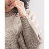 控えめラメで上品な大人style。グラデーションラメ クルーネックニット ニット | HAPPY急便 by VERITA.JP | 詳細画像18 