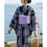 簡単！1人で着れる綿 変わり織生地 セパレート浴衣2点セット（二部式浴衣+帯） | HAPPY急便 by VERITA.JP | 詳細画像11 
